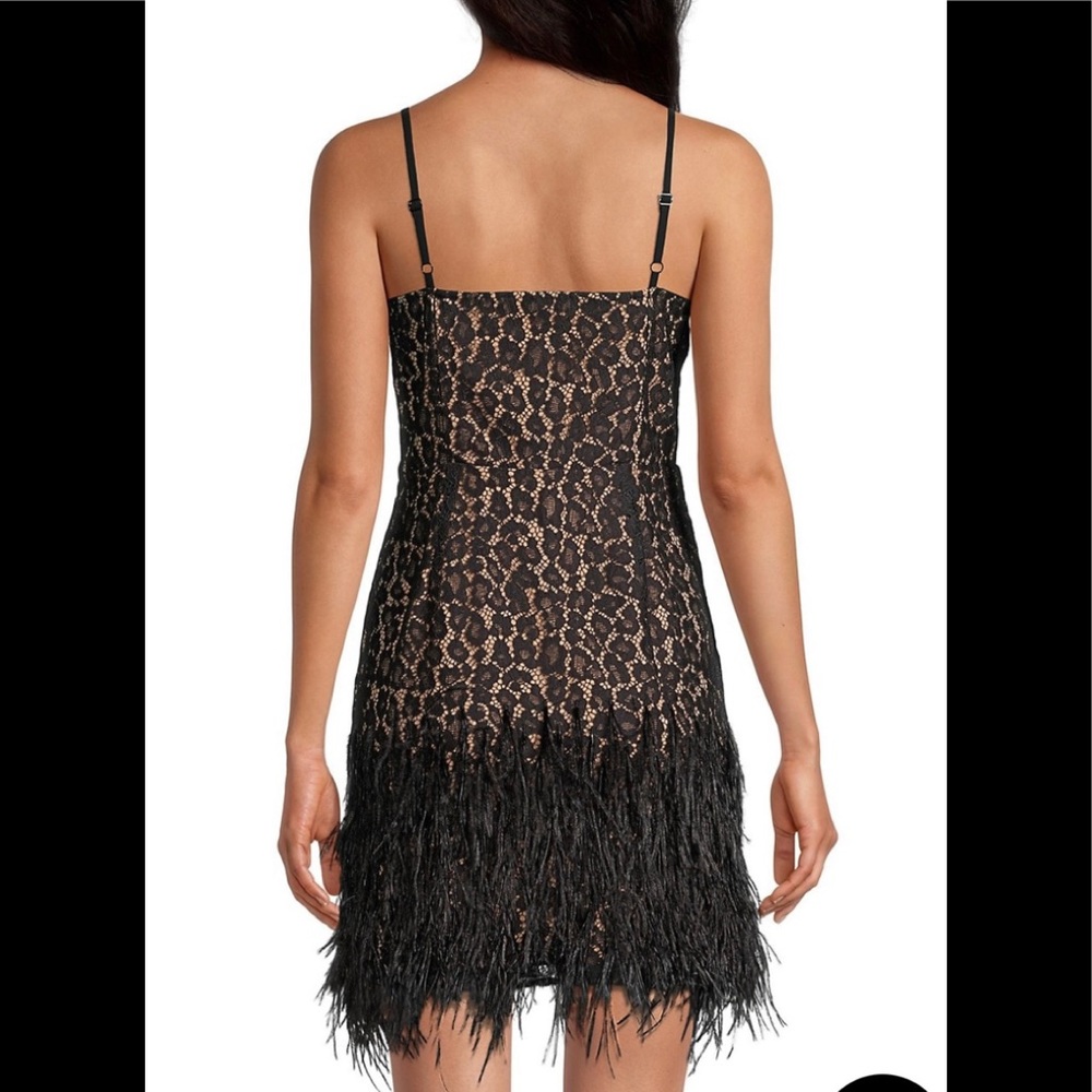 “HOST PICK” Michael Kors Feather Embellished Corded Lace Dress - Picture 5 of 13